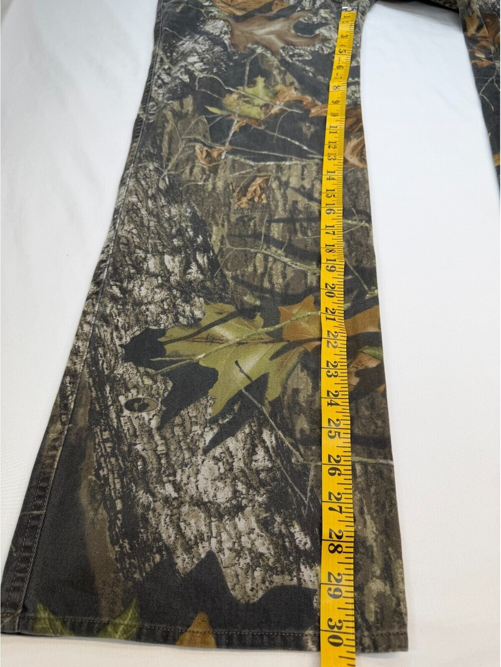 Mossy Oak Women's Cargo Pants Straight Flat Front Camouflage Size 8 Green - Picture 12 of 14